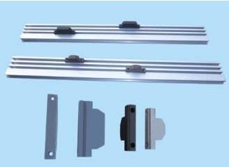 供應(yīng)機床撞塊，限位撞塊，鋁合金槽板撞塊