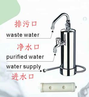 供应新款台式不锈钢超滤净水器