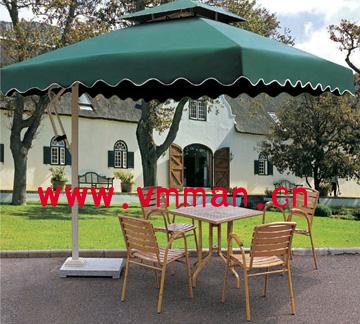 西安庭院傘休閑傘別墅洋傘圖片