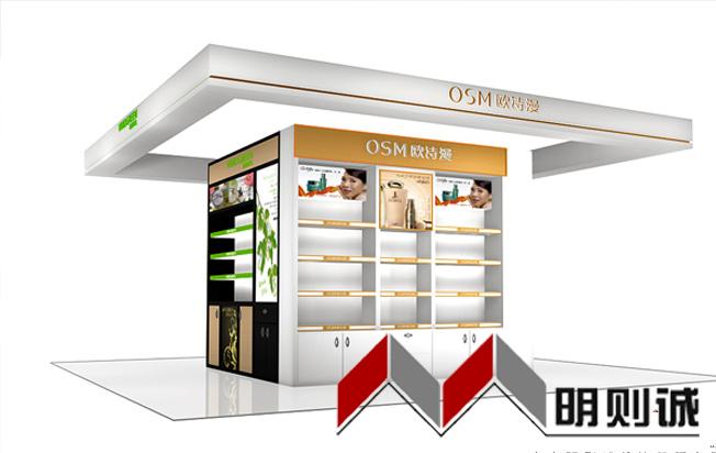 供應連云港化妝品展柜設(shè)計與制作，化妝品專柜設(shè)計，化妝品展柜制作公司