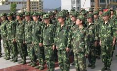 迷彩服廠家定做學生軍訓迷彩服批發(fā)夏季短袖迷彩T恤迷彩服