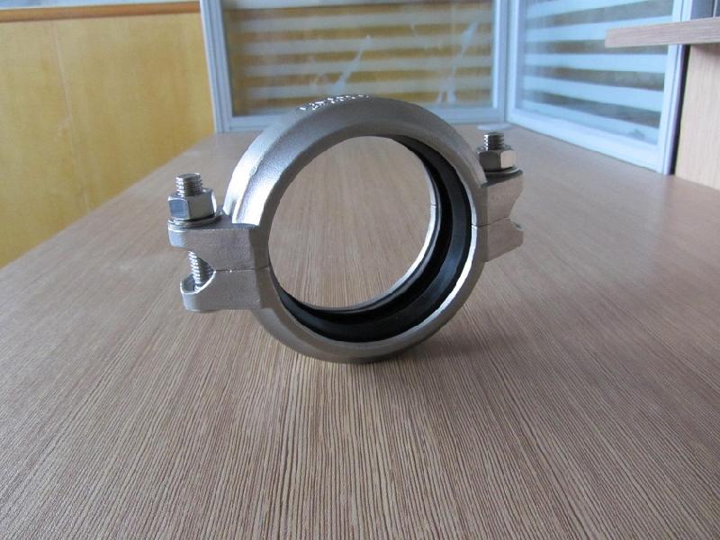 供應(yīng)不銹鋼拷貝林卡箍 victaulic coupling 撓性卡箍