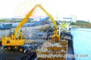 供應(yīng)八達重工新沂木材卸車卸船堆垛設(shè)備