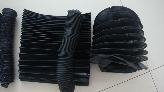 供應(yīng)耐高溫軟連接硅膠玻璃纖維防護套