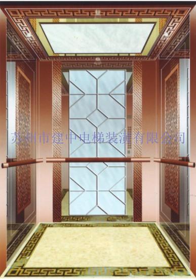 高檔商務(wù)樓電梯裝潢圖片