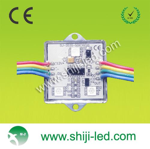 LED四灯铁壳全彩模组图片