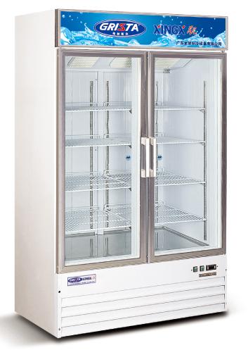 供應佛山星星玻璃門展示柜SG768FL2(風冷）