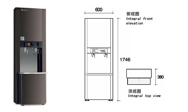 供應(yīng)青島吉之美鈦金柜機開水器GL-40CSW  青島開水器維修電話