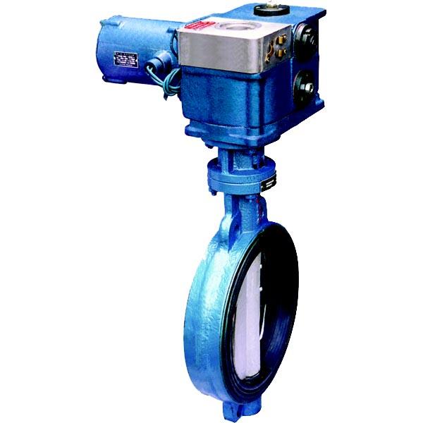 D971X電動(dòng)軟密封對(duì)夾蝶閥圖片