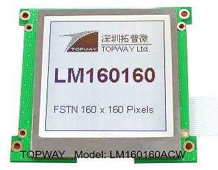 供应图形LCD/LCM液晶显示屏LM160160