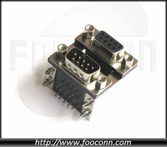 供應(yīng)DB9公對9母/VGA 9P 公頭 對 9P 母頭 連接器