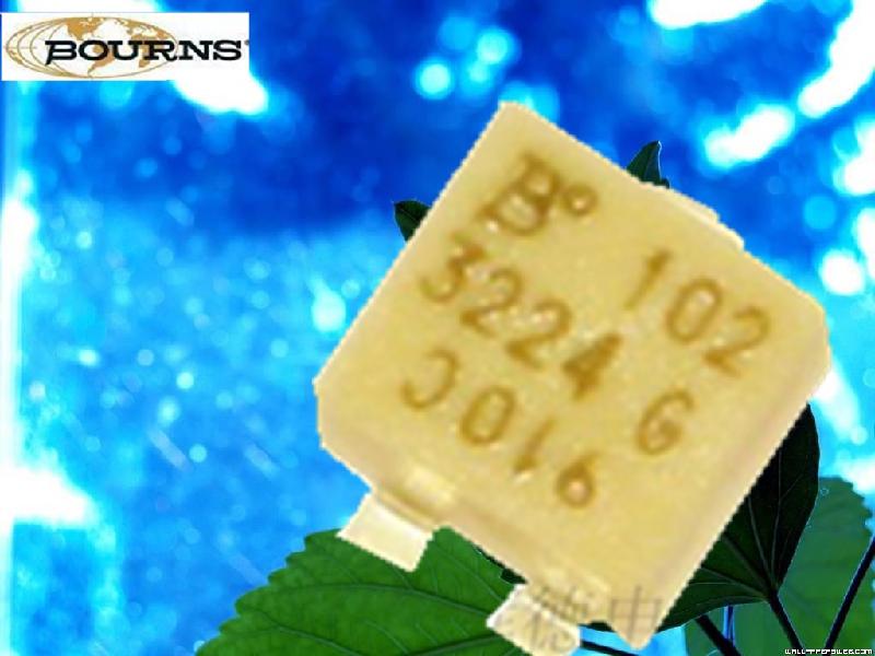 3224G邦思BOURNS贴片式玻璃釉膜精密微调电位器图片