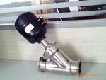 不銹鋼焊接式氣動角座閥