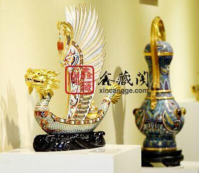 供應張同祿景泰藍國禮一帆風順