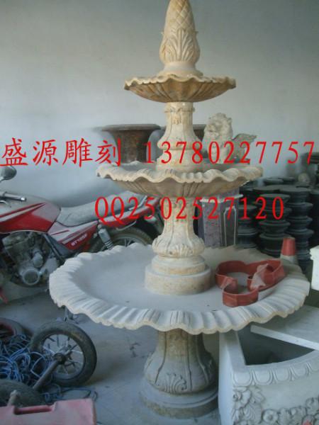 供應(yīng)漢白玉噴泉，漢白玉噴泉雕塑