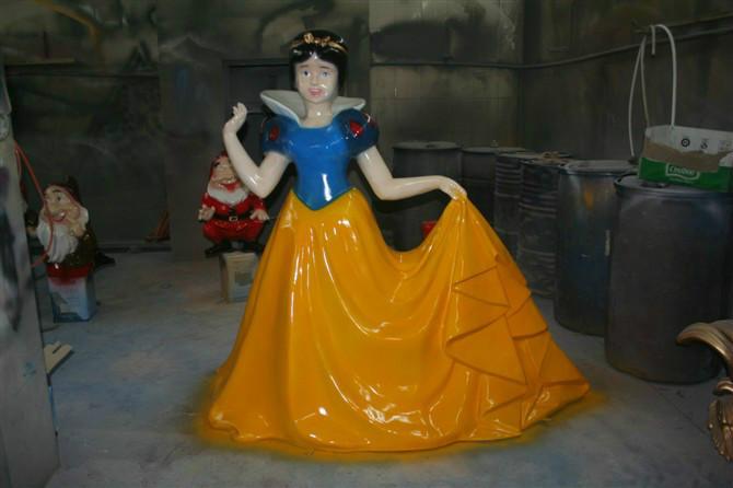 玻璃鋼白雪公主圖片/玻璃鋼白雪公主樣板圖 (3)