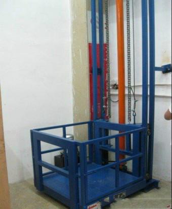 供應雙軌雙桿鏈條式導軌升降平臺出售