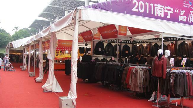 長沙新春年貨篷房與尖頂篷房圖片