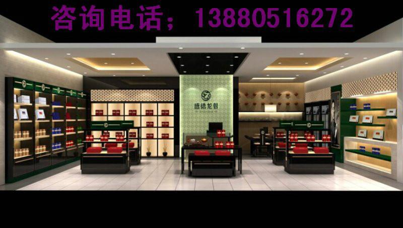 供应成都品牌茶叶专卖店装修设计/茶叶店装修设计公司