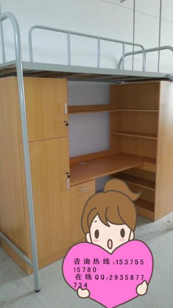 合肥雙層高低床、上下兩個(gè)床位的宿舍床、鐵架床