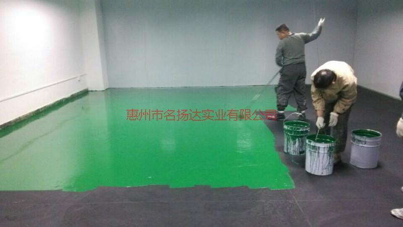福建漳州地板漆材料儲存及施工