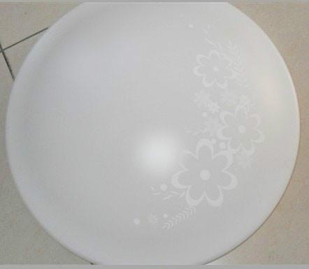 供應(yīng)亞克力燈罩印花-114，吸頂燈外殼訂做，LED亞克力燈罩圖片