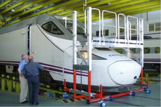 機車檢修平臺可移動圖片