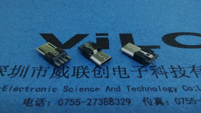 3.6标准MICRO5P焊线式公头主体图片