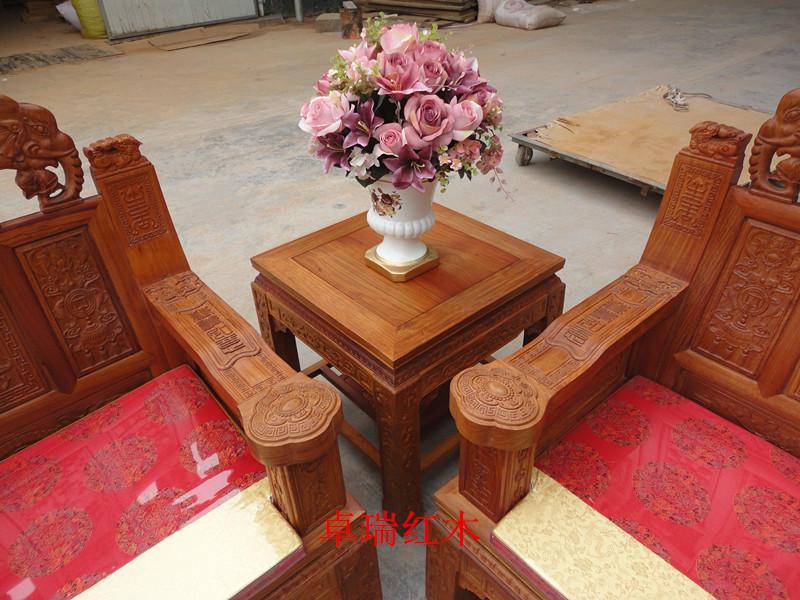 供應(yīng)卓瑞東陽(yáng)紅木沙發(fā)象頭如意大款10件