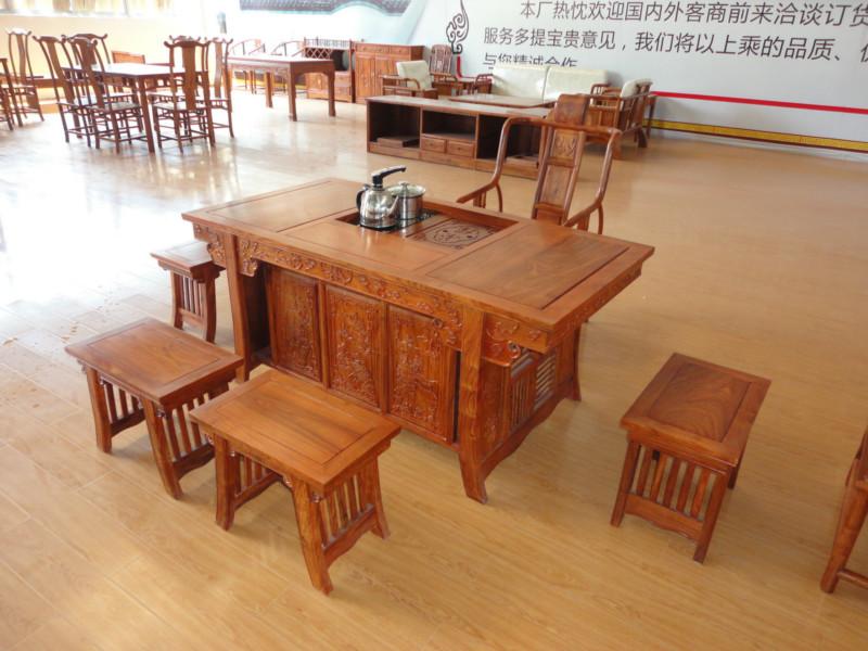 供應(yīng)2014新款紅木茶臺(tái)