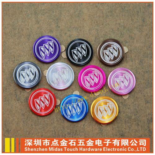 供應卡通按鍵貼金屬按鍵貼別克按鍵貼