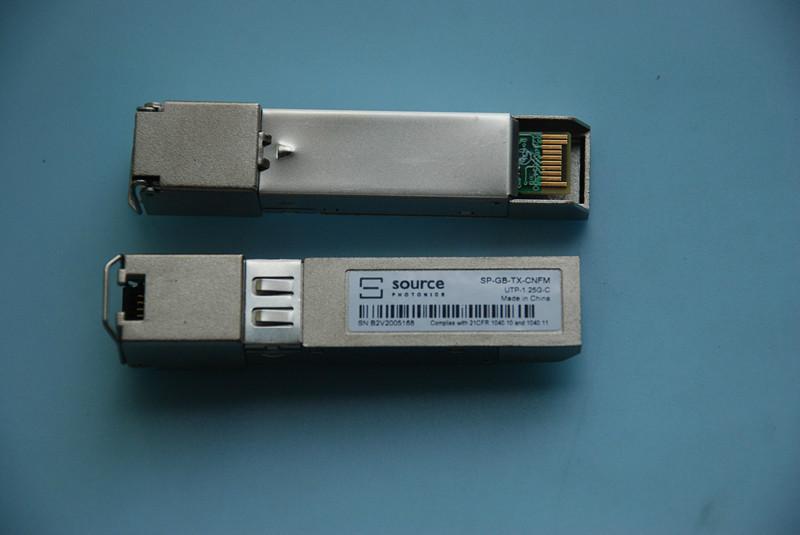 供应SP-GB-TX-CNFM索尔思source电口RJ45接口光模