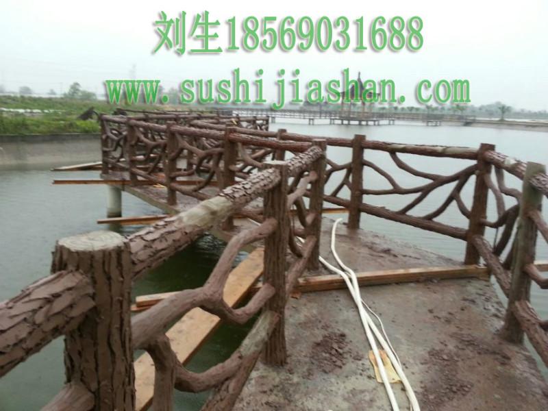 仿木欄桿施工制作