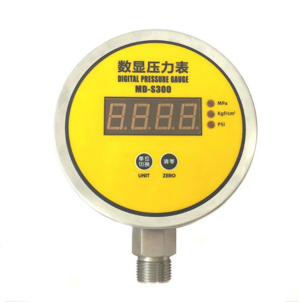 供應(yīng)上海銘控MD-S300數(shù)顯壓力表  電池壓力表 數(shù)字壓力表
