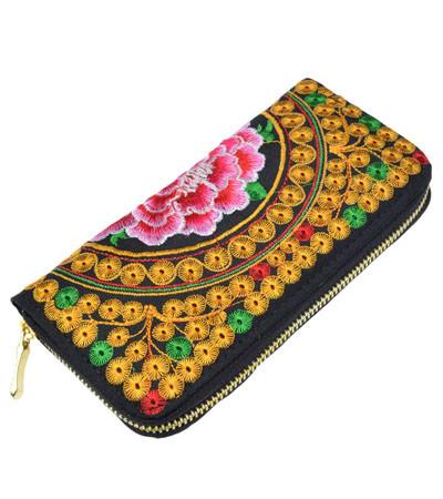 供應(yīng)刺繡拉鏈錢包*，優(yōu)質(zhì)刺繡拉鏈錢包供應(yīng)商，刺繡拉鏈錢包哪里有