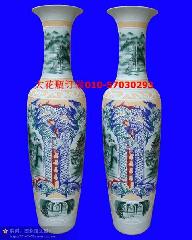 供應(yīng)景德鎮(zhèn)陶瓷大花瓶 落地大花瓶 慶典大花瓶