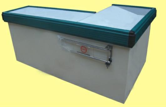 供應(yīng)拆卸組裝型HW-117收銀臺(tái)臺(tái)面斜坡式