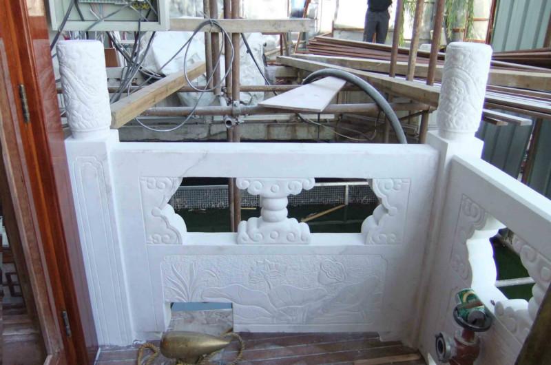 西寧漢白玉護欄圖片