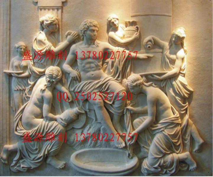 供應(yīng)大型漢白玉浮雕，大型漢白玉浮雕廠家，大型漢白玉浮雕制作