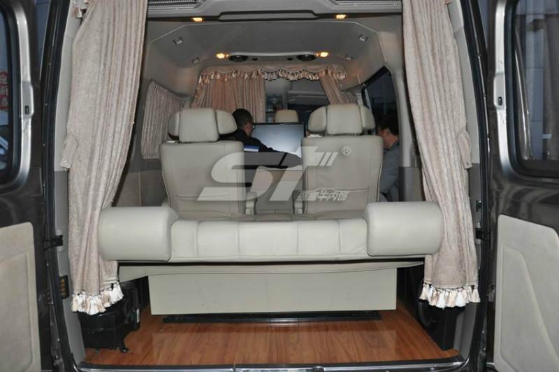 供應(yīng)上汽大通內(nèi)飾改裝航空座椅改裝/電動(dòng)沙發(fā)床改裝，大通加裝窗簾，大通