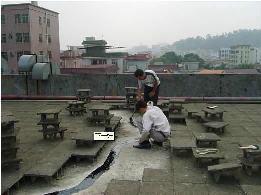 供应河源市天面防水泡沫隔热工程，河源天面卷材防水，河源天面裂缝漏水补漏，河源天面儿女墙防水补漏，河源伸缩缝卷材防水图片