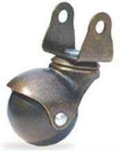 供應家具腳輪：2寸萬向球形塑料輪