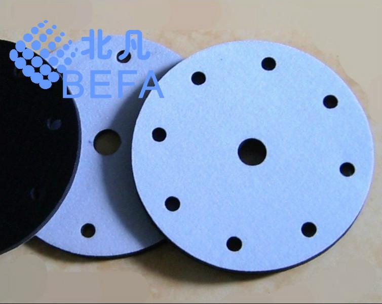 供應(yīng)蘇州搭扣拋光墊搭扣海棉墊廠家