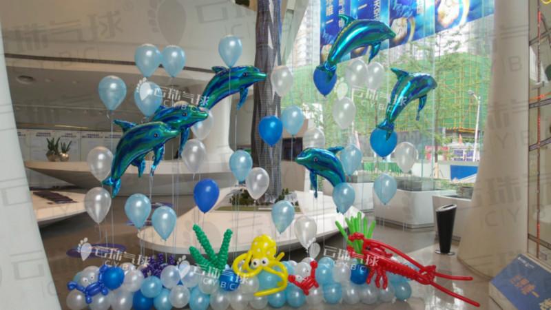 寶寶宴簽到/氣球簽到臺/氣球裝飾圖片