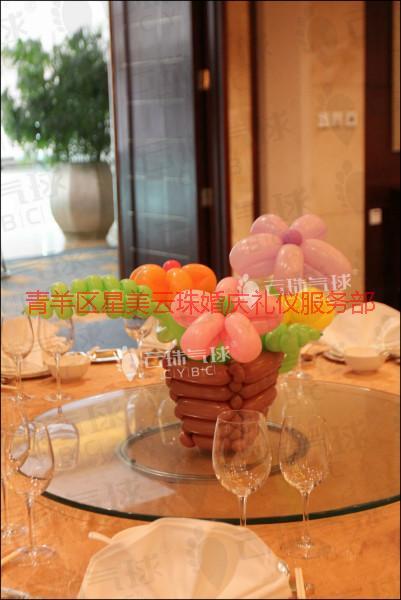 供應(yīng)氣球桌花/氣球鮮花/氣球裝飾/魔術(shù)氣球編織