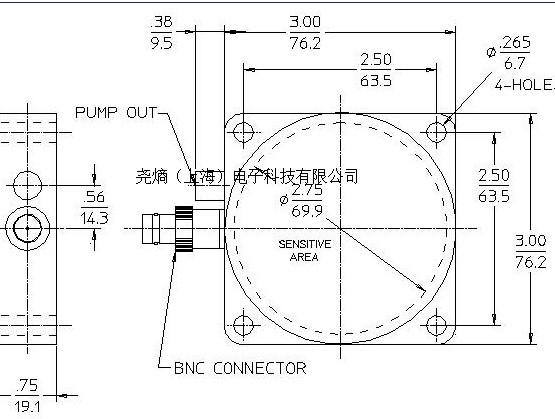 50325B10硼內(nèi)襯中子探測器圖片