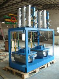 供應(yīng)深圳鑄造臺-單工位澆注臺-鞋廠鑄造臺-鋁模鑄造臺-澆注臺