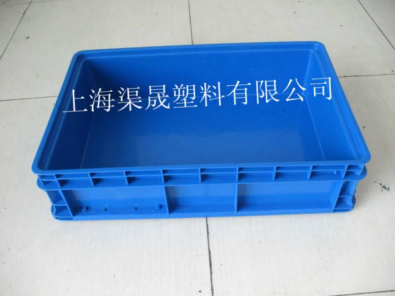 供應藍色上海塑料周轉箱 物流周轉箱上海廠家