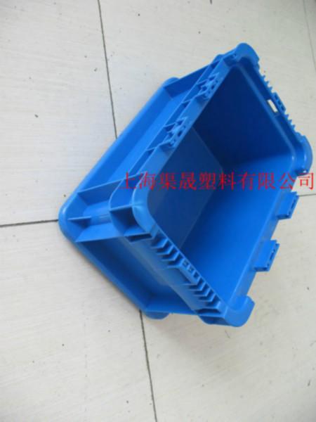 上海藍(lán)色塑料周轉(zhuǎn)箱 工業(yè)塑料箱上海廠家