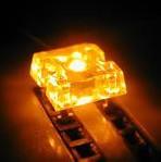 供應(yīng)F5食人魚燈珠黃光5MM圓頭食人魚超